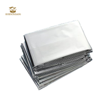 Silvery Outdoor Emergency Blankets