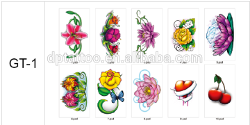 NEW designs temporary tattoos for girls
