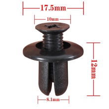 Push-Type Retainer Clips for Ford MB-455-56143