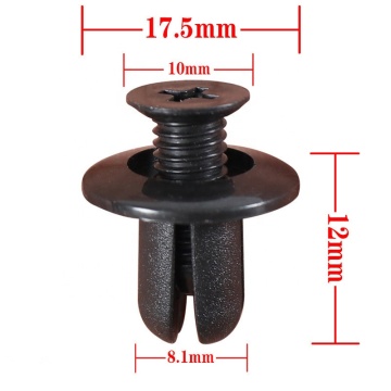 Push-Type Retainer Clips for Ford MB-455-56143