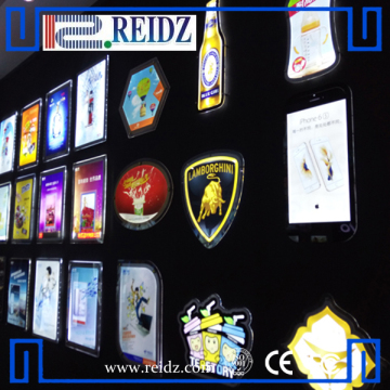 Promotional illuminated lighting box sign