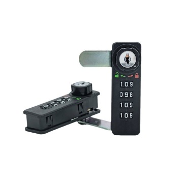 Black Machine 4 Digit Password Lock Security Safe Cabinet Number Lock For Locker