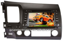 indash double din 7" touch screen car DVD palyer for Civic 2009 with GPS TV buletooth