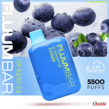 Fluum Bar 5500 Vape de gelo de morango