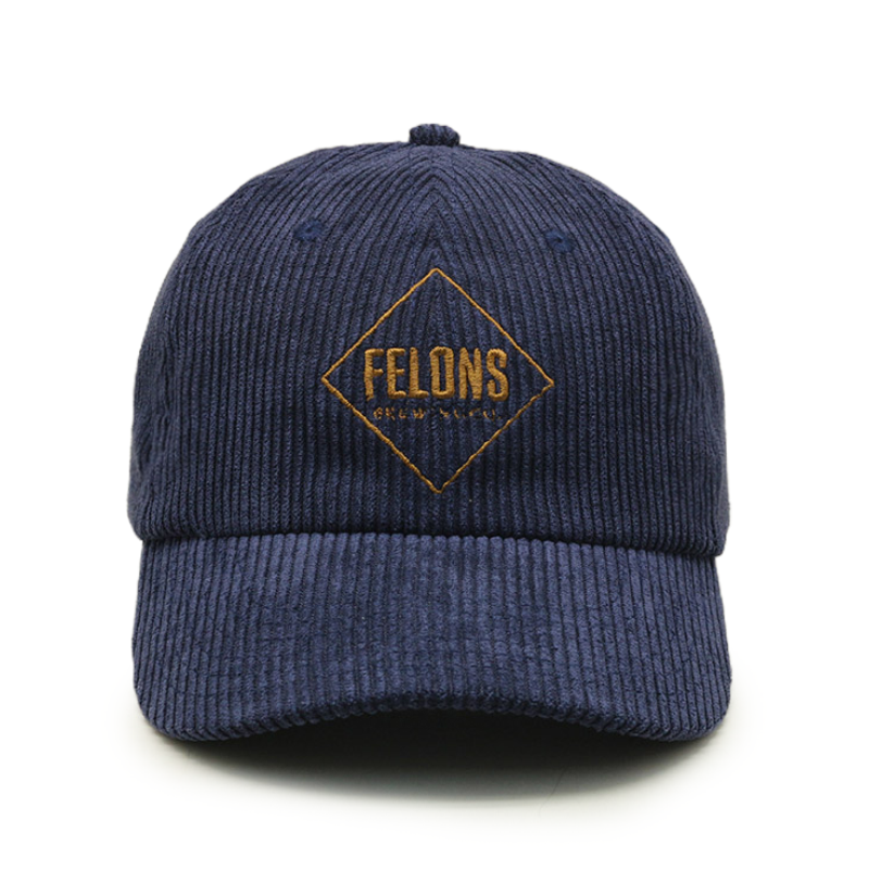 Cotton Corduroy Unstructured Baseball Cap Dad Hat Low Profile Corduroy Hat
