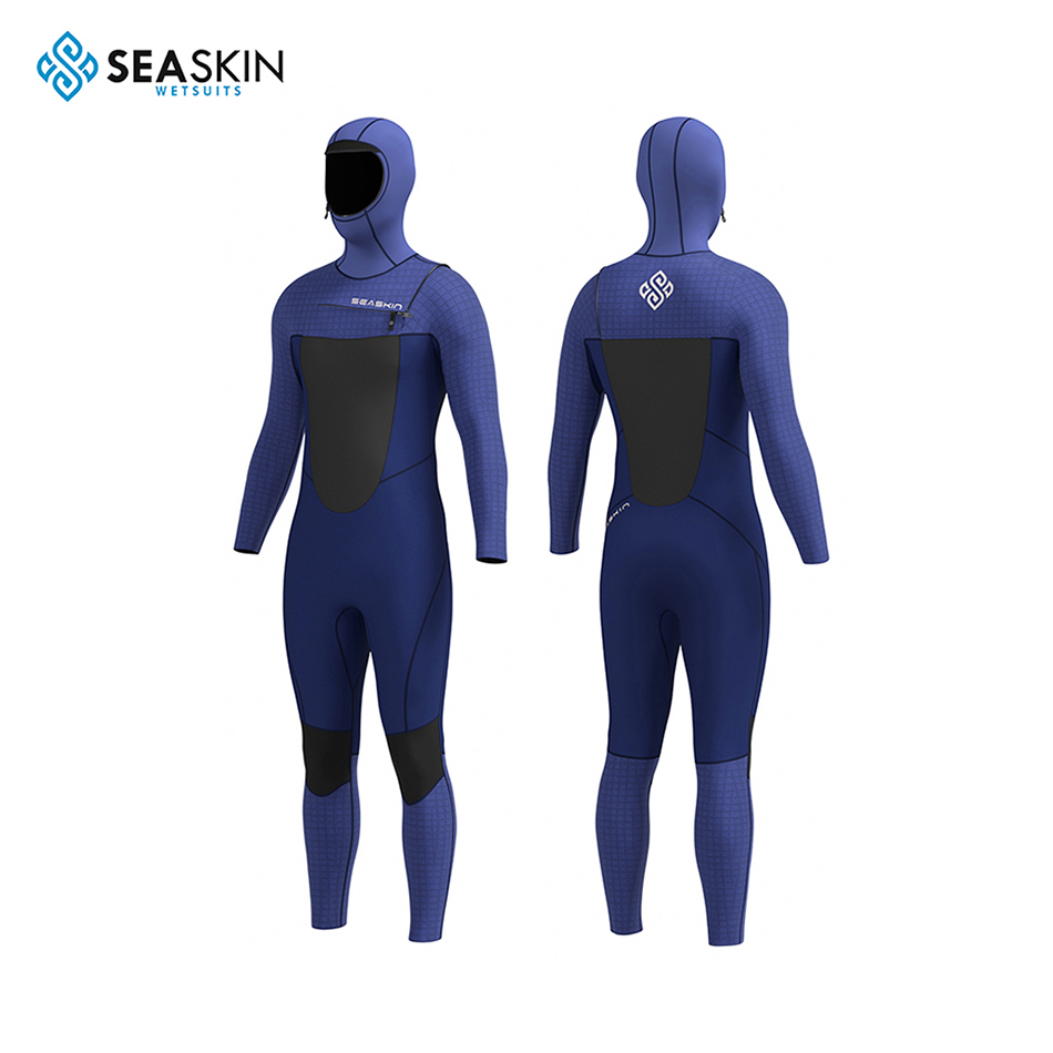 Seaskin Neoprene Lengan Panjang Bergerak Wetsuit Penuh