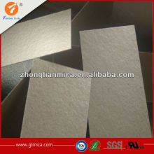 rigid pure white synthetic mica sheet