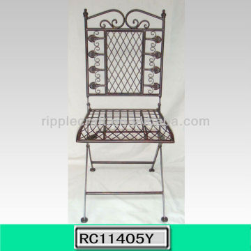 Creative Iron Wire Tea Chair for rest