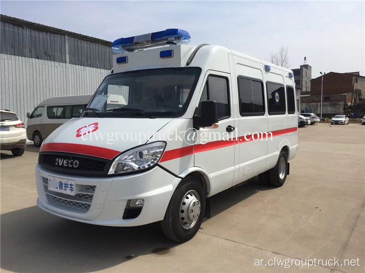 سيارة إسعاف من نوع إيفيكو طولها 5 م