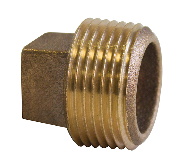 Gunmetal Bronze Male Plug