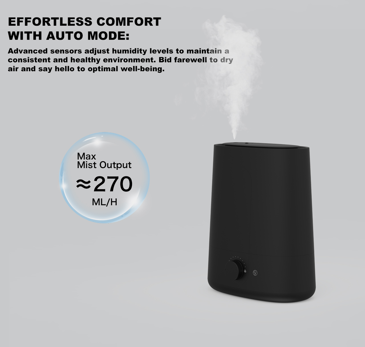 HTJ-2281 humidifier mist output HTJ-2281 humidifier mist output