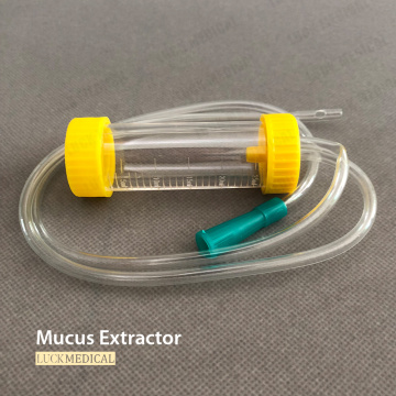 Medical Plastic Mucus Extractor For Single Use