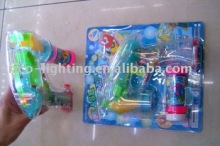 Flashing bubbles gun...