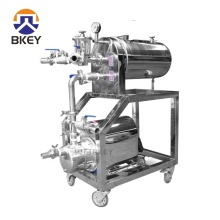 Diatomaceous Earth Filter Wine Filtration Machine Stainless Steel Wine Filter Machine