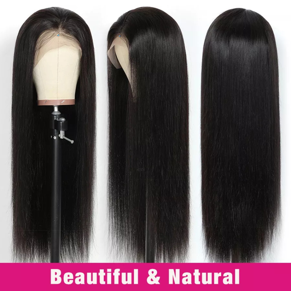 Immediately Shipping 150% Density 16-28 Inch Straight Wave 13*4 Lace Wig