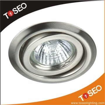 metal pressing golden halogen light