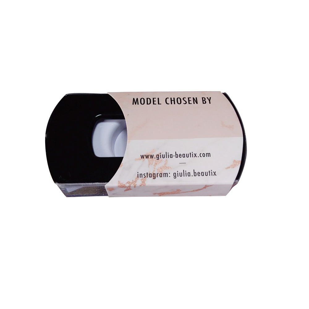 Wholesale Private Label Paper Eyelash Box Slip