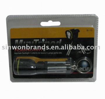 Mini Tripod Flashlight With Keychains