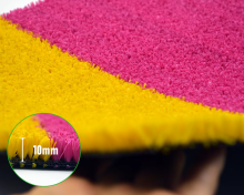 Landscape colorful Synthetic Artificial Grass Lawn