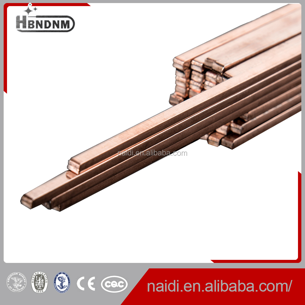 phosphor copper silver brazing welding rod strip square