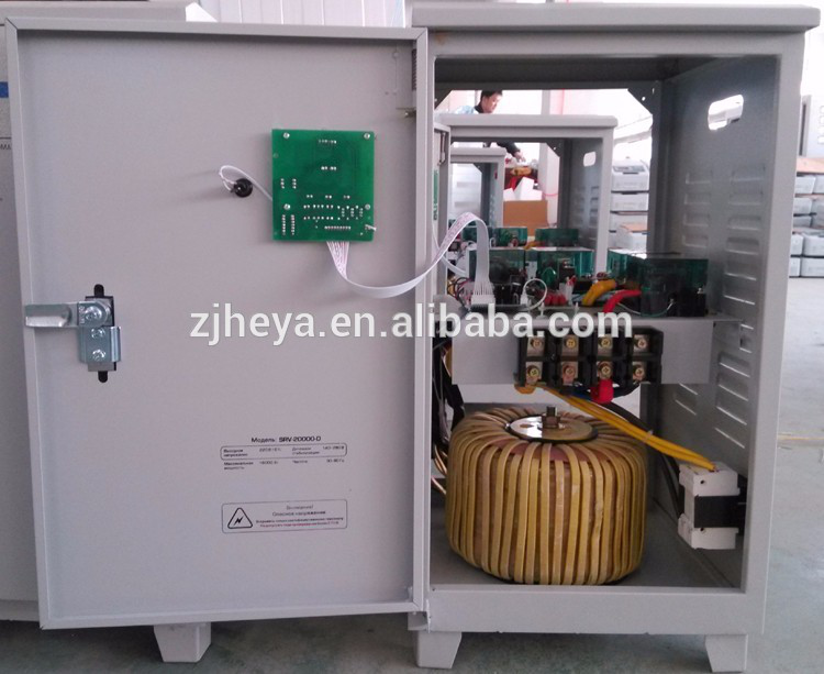 SRV Relay Type 15kva 20kva Home 220v ac Voltage Stabillizer