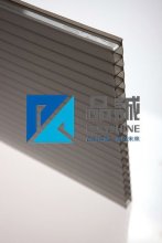 UV protected 100% raw Bayer polycarbonate hollow sheet