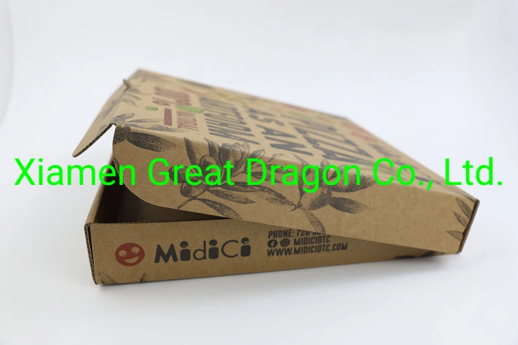 Lock-Corner Pizza Boxes for Stability and Durability (PIZZ-230404)