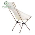 Foldable Aluminum Alloy High Back Camping Beach Chair
