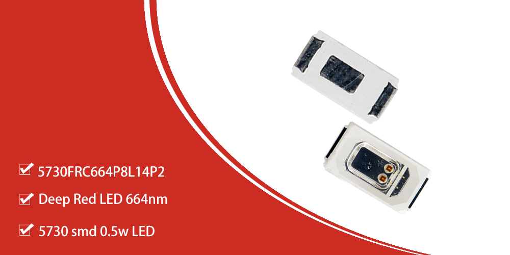 Deep Red 660nm LED SMD 5730 led