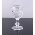 Handmade Crystal Glass Drinking Cup And Goblet Woven Pattern