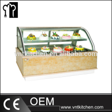 Curved 2 Layers Refrigerated Deli Case