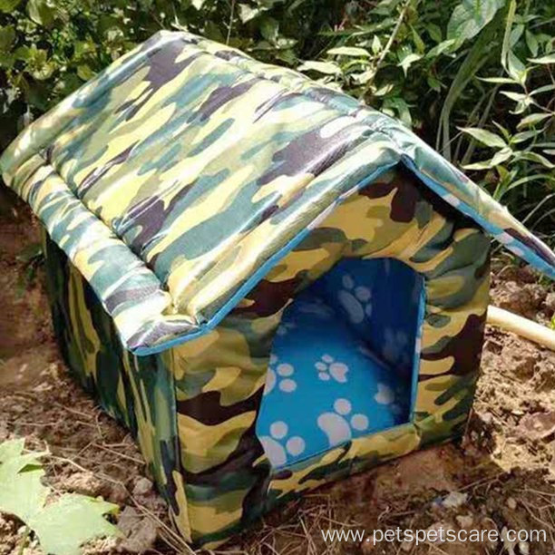 Waterproof Dog House Wear-Resistant Foldable Pet Shelter