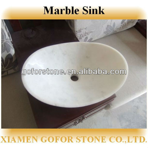 Top quality stone marble sink, bathroom sink