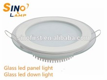 Glass LED down light 12w , Glass round led ceiling light 6w 12w 18w