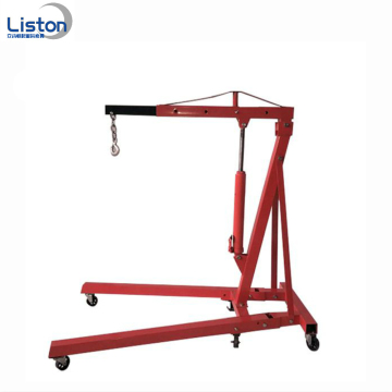 Portable folding 2ton shop engine crane