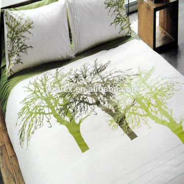 100% cotton bed sheet set rotary reactive printing