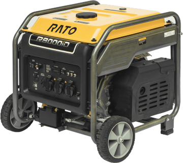 RATO R8000i open frame inverter generator