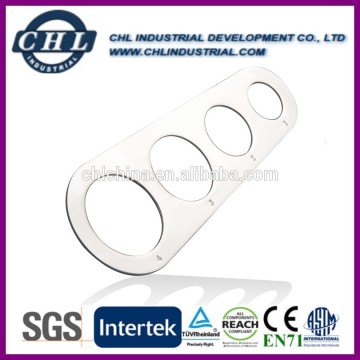 Custom Stainless Steel Spaghetti Pasta Measure , 4 Serving Portion Control Pasta Measure