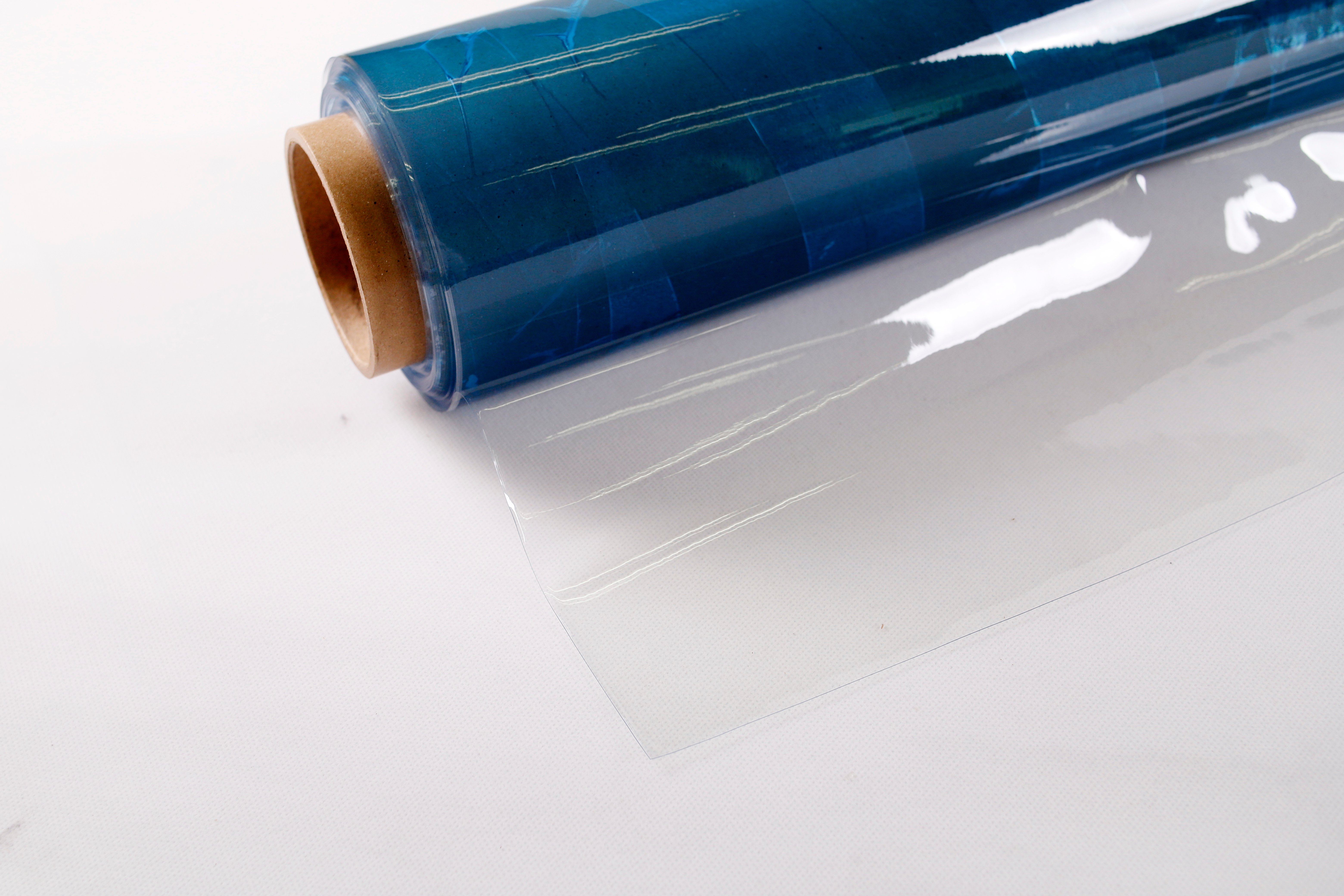 Protector de mesa de plástico transparente grueso thick clear plastic table protector