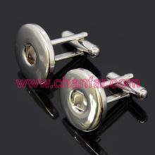 Hot Sell Metal Unisex Charms Cuff-Links,Fit 18mm Button Charms