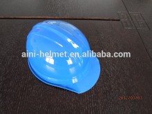 Blue PE safety helmet with ANSI standard