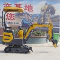 Chinesische Farm verwenden Mini -Bagger 1 Tonne