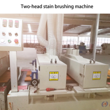 Multi-blade saw feeding table