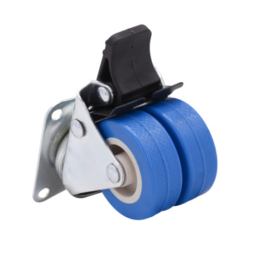 2 Inch swivel Twin Wheel Caster