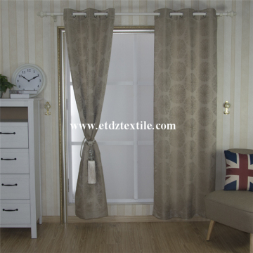 2017 Morden Polyester Soft Textile Yarn Dyed Window Curtain