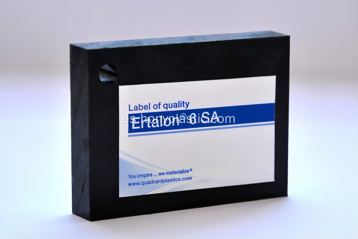 Ertalon® 6 SA Pa6 Nylon 6 Negro