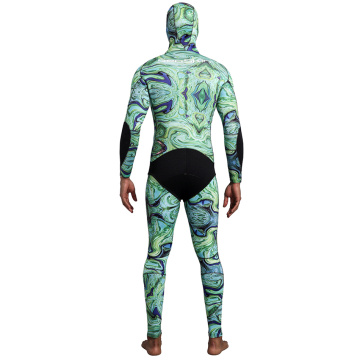 Zeilin -capuchon Twee stukken hoge taille broek wetsuits