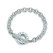Popular silver bracelet hand chain fashion design for men