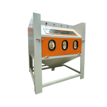 Tumble Belt Automatic Sand Blasting Cabinet