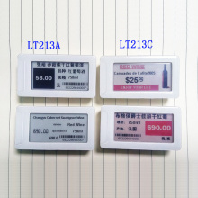 electronic shelf lable /top product smart tag TE832N /e-ink shelf label in 3C store